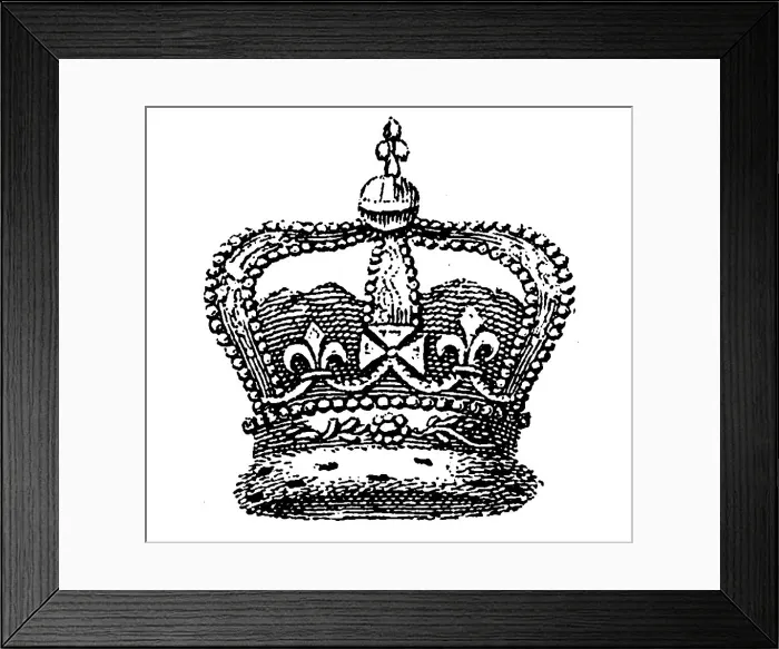 Framed Print : Crown of England Framed Print : Crown of England