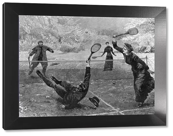 Tennis in the Snow by Arthur Hopkins