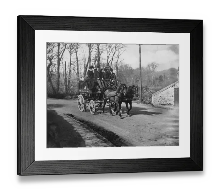 Framed Print : Horse Drawn Omnibus Framed Print : Horse Drawn Omnibus