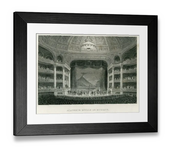 Framed Print : The Paris Royal Academy of Music Framed Print : The Paris Royal Academy of Music