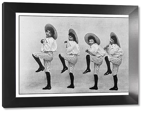 Antique photo: Alabama Dancing Group