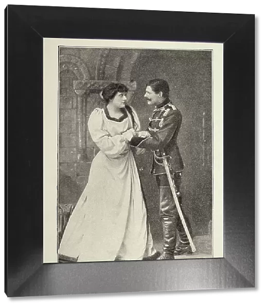 Julie Opp and Robert Loraine, Victorian theatre, 1890s, 19th Century