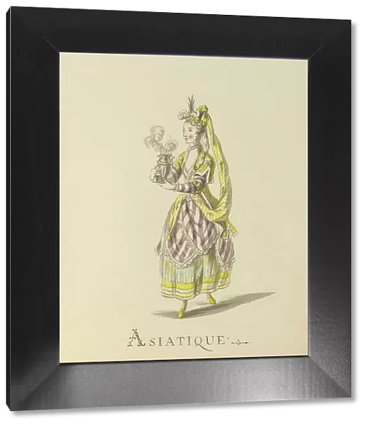 Asiatique (Asian) - example illustration of a ballet character