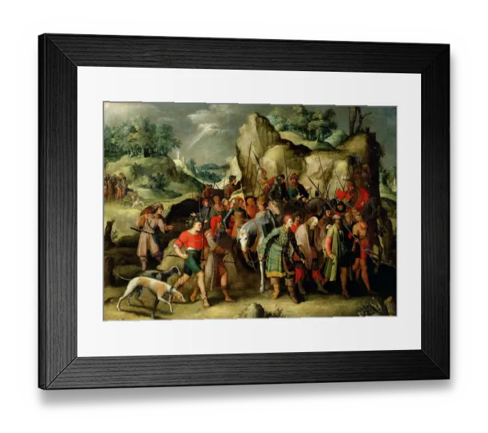 Framed Print : St. Paul Led to Damascus After his Conversion Framed Print : St. Paul Led to Damascus After his Conversion