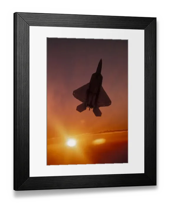 Framed Print : USAF F-22A Raptor Framed Print : USAF F-22A Raptor