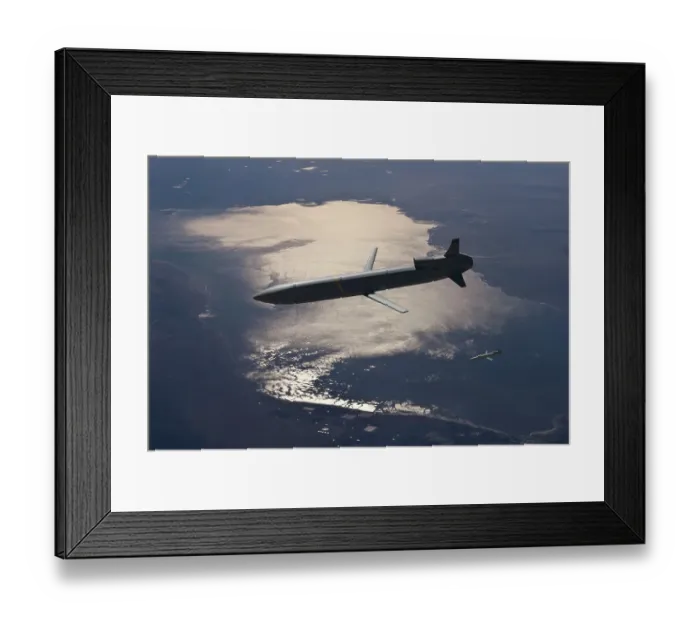 Framed Print : AGM-86 ALCM (Air Launched Cruise Missile) Framed Print : AGM-86 ALCM (Air Launched Cruise Missile)
