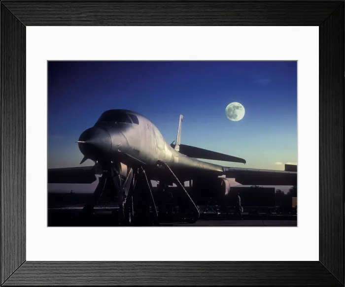 Framed Print : USAF B-1B Lancer Strategic Bomber Framed Print : USAF B-1B Lancer Strategic Bomber