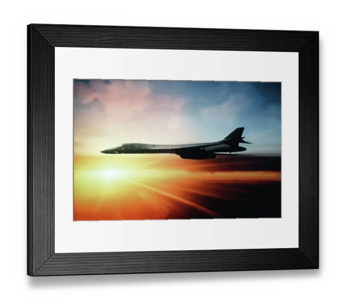 Framed Print : USAF Boeing B-1B Lancer Bomber Framed Print : USAF Boeing B-1B Lancer Bomber