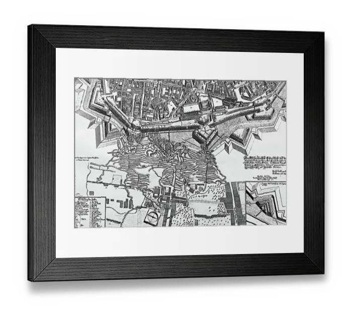 Framed Print : Defeat of the Ottoman Empire in Vienna in 1683: siege work against the castle bastion Framed Print : Defeat of the Ottoman Empire in Vienna in 1683: siege work against the castle bastion