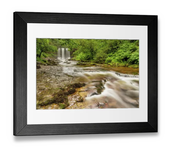 Framed Print : Sgwd Ddwli Uchaf falls II Framed Print : Sgwd Ddwli Uchaf falls II