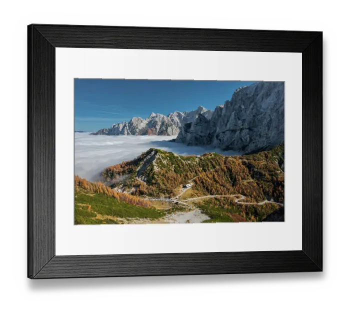 Framed Print : Slovenian alps Framed Print : Slovenian alps