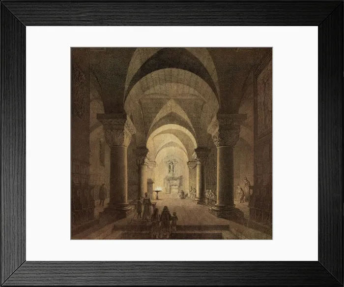 Framed Print : Chapel of Saint Margaret in the City of Nuremberg, 1819, Bavaria, Germany, Historical, digitally restored reproduction from a 19th century original Framed Print : Chapel of Saint Margaret in the City of Nuremberg, 1819, Bavaria, Germany, Historical, digitally restored reproduction from a 19th century original