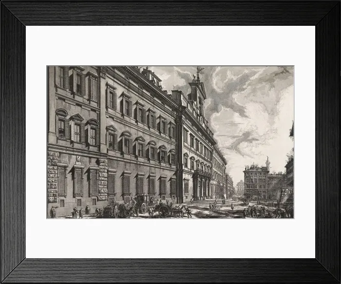Framed Print : Ancient Rome, Palazzo Montecitorio, Palazzo di Montecitorio, a palace in Rome and since 1871 the seat of the Chamber of Deputies of the Italian Parliament, 1770, Italy, Historic, digitally restored reproduction from an original of the period Framed Print : Ancient Rome, Palazzo Montecitorio, Palazzo di Montecitorio, a palace in Rome and since 1871 the seat of the Chamber of Deputies of the Italian Parliament, 1770, Italy, Historic, digitally restored reproduction from an original of the period