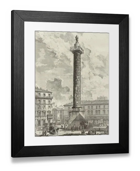 Framed Print : Ancient Rome, Colonna Antonina, Antoninus Pius Column, was erected in honour of the Roman Emperor Antoninus Pius by his adopted sons and successors Marcus Aurelius and Lucius Verus, 1770, Italy, Historical Framed Print : Ancient Rome, Colonna Antonina, Antoninus Pius Column, was erected in honour of the Roman Emperor Antoninus Pius by his adopted sons and successors Marcus Aurelius and Lucius Verus, 1770, Italy, Historical