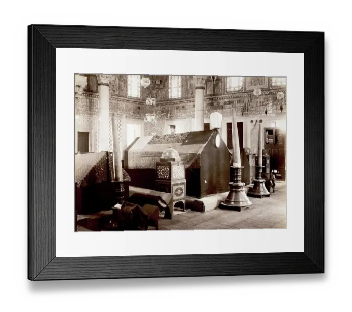 Framed Print : Tomb of Sultan Murad II, Murad b. Mehemmed, June 1404, 3 February 1451 was Sultan of the Ottoman Empire from 1421 to 1451, ca 1890, Turkey, Historic, digitally restored reproduction from a 19th century original Framed Print : Tomb of Sultan Murad II, Murad b. Mehemmed, June 1404, 3 February 1451 was Sultan of the Ottoman Empire from 1421 to 1451, ca 1890, Turkey, Historic, digitally restored reproduction from a 19th century original