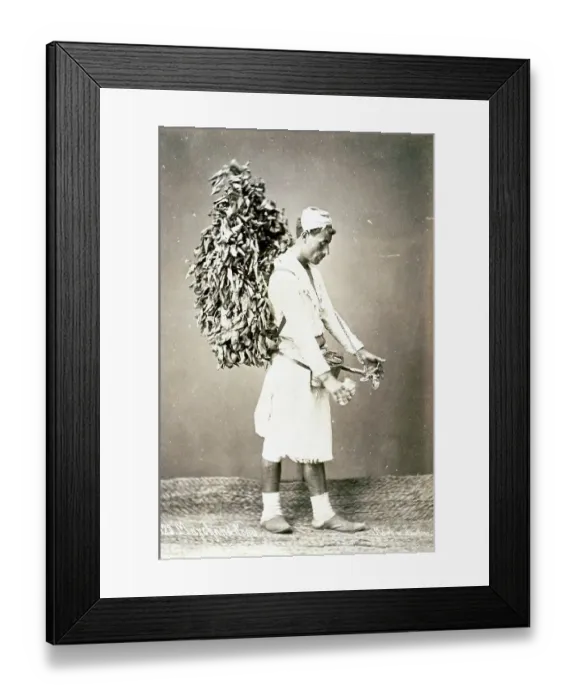 Framed Print : Water seller, c. 1890, Turkey, Historic, digitally restored reproduction from a 19th century original Framed Print : Water seller, c. 1890, Turkey, Historic, digitally restored reproduction from a 19th century original