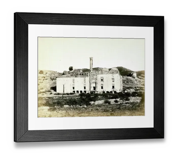 Framed Print : Ephesus. The Great Mosque, formerly St John's Church, 1869, Turkey, Historic, digitally restored reproduction from a 19th century original Framed Print : Ephesus. The Great Mosque, formerly St John's Church, 1869, Turkey, Historic, digitally restored reproduction from a 19th century original