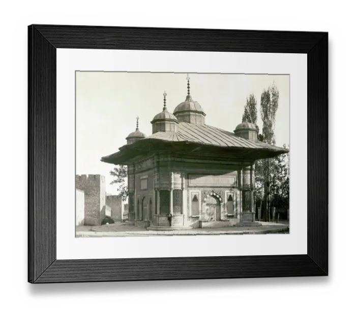 Framed Print : Fountain, Fontaine de Sultan Ahmed, Constantinople, today Istanbul, 1889, Turkey, Historic, digitally restored reproduction from a 19th century original Framed Print : Fountain, Fontaine de Sultan Ahmed, Constantinople, today Istanbul, 1889, Turkey, Historic, digitally restored reproduction from a 19th century original