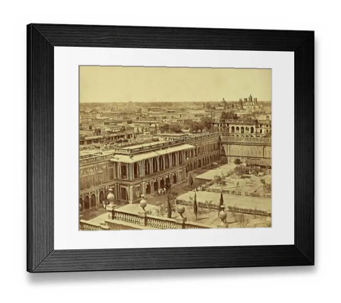 Framed Print : Panorama of Lucknow, Lakhnau, View of the Devastation Caused by the Lucknow Massacre, Event of the Indian Uprising of 1857, India, Historic, digitally restored reproduction from an original of the period Framed Print : Panorama of Lucknow, Lakhnau, View of the Devastation Caused by the Lucknow Massacre, Event of the Indian Uprising of 1857, India, Historic, digitally restored reproduction from an original of the period