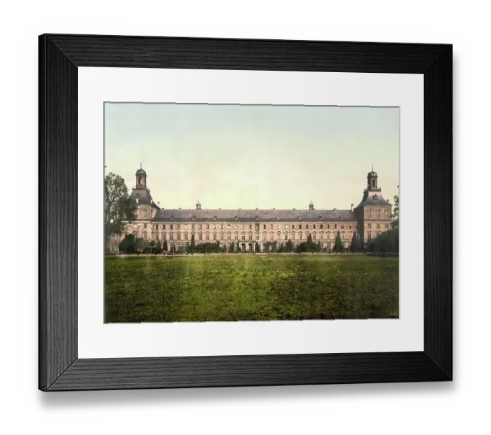 Framed Print : The University in Bonn, North Rhine-Westphalia, Germany, Historic, digitally restored reproduction of a photochromic print from the 1890s Framed Print : The University in Bonn, North Rhine-Westphalia, Germany, Historic, digitally restored reproduction of a photochromic print from the 1890s