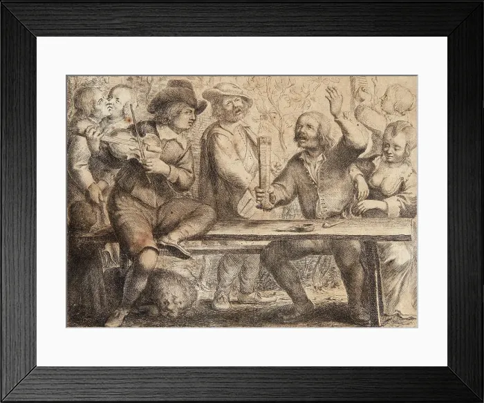 Framed Print : Prostitution, Men and Women in a Brothel, c. 1650, Sweden, Historical, digitally restored reproduction from a 19th century original Framed Print : Prostitution, Men and Women in a Brothel, c. 1650, Sweden, Historical, digitally restored reproduction from a 19th century original
