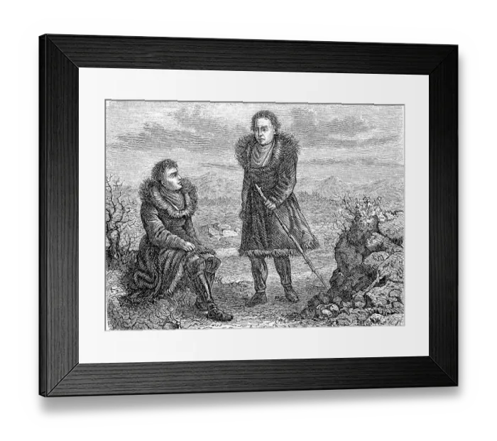 Framed Print : Costume of the Chukchi, Luoravetlanes, Russia, 1865, digitally restored reproduction of an original 19th century pattern, exact original date unknown Framed Print : Costume of the Chukchi, Luoravetlanes, Russia, 1865, digitally restored reproduction of an original 19th century pattern, exact original date unknown