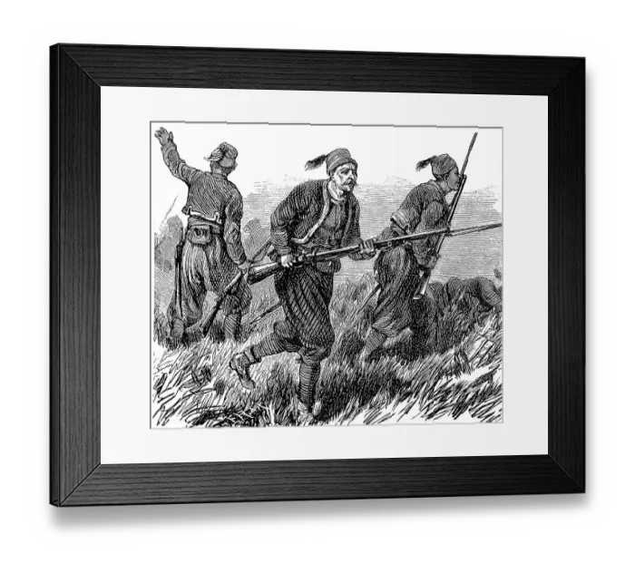 Framed Print : Soldiers of the Regular Turkish Army, Nizam, Turkey, c. 1865, digitally restored reproduction of a 19th century original, exact original date unknown Framed Print : Soldiers of the Regular Turkish Army, Nizam, Turkey, c. 1865, digitally restored reproduction of a 19th century original, exact original date unknown