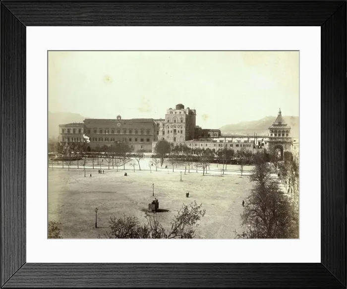 Framed Print : Piazza Vittoria c. 1890, Palermo, Sicily, Italy, Historic, digitally restored reproduction from a 19th century original Framed Print : Piazza Vittoria c. 1890, Palermo, Sicily, Italy, Historic, digitally restored reproduction from a 19th century original