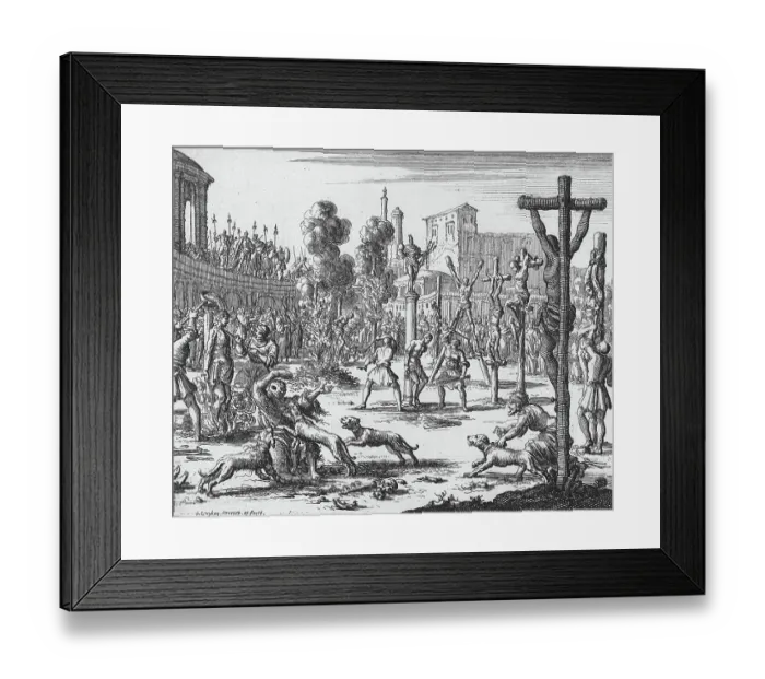 Framed Print : Persecutions of Christians by Emperor Diocletian, c. 270 AD, Rome, Italy, Historical, digitally restored reproduction from a 19th century original Framed Print : Persecutions of Christians by Emperor Diocletian, c. 270 AD, Rome, Italy, Historical, digitally restored reproduction from a 19th century original