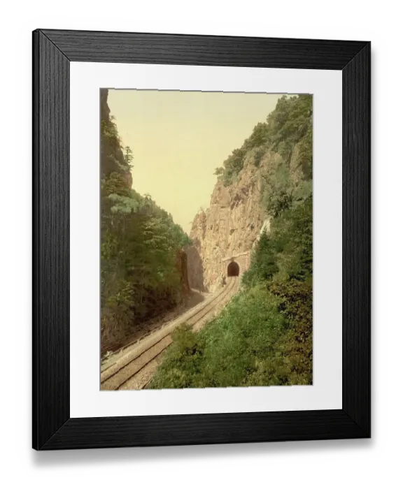 Framed Print : The Hirschsprung in the Black Forest, Baden-Wuerttemberg, Germany, Historic, Photochrome print from the 1890s Framed Print : The Hirschsprung in the Black Forest, Baden-Wuerttemberg, Germany, Historic, Photochrome print from the 1890s