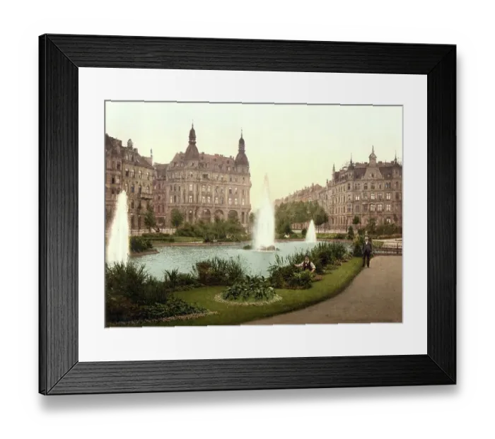 Framed Print : The German Ring in Cologne, North Rhine-Westphalia, Germany, Historic, digitally restored reproduction of a photochromic print from the 1890s Framed Print : The German Ring in Cologne, North Rhine-Westphalia, Germany, Historic, digitally restored reproduction of a photochromic print from the 1890s