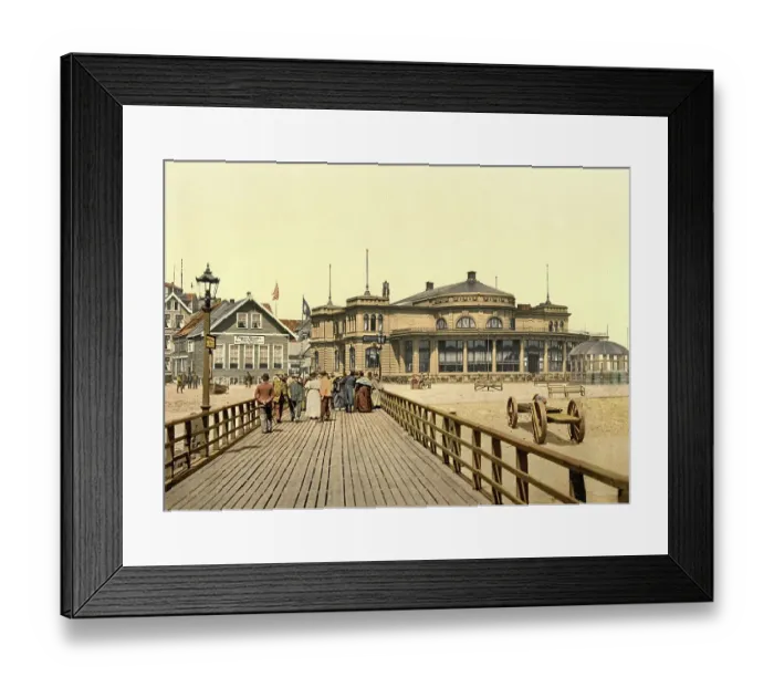 Framed Print : The Conversation House, Conversation House in Helgoland, Schleswig-Holstein, Germany, Historic, digitally restored reproduction of a photochrome print from the 1890s Framed Print : The Conversation House, Conversation House in Helgoland, Schleswig-Holstein, Germany, Historic, digitally restored reproduction of a photochrome print from the 1890s