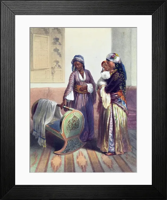 Framed Print : Habesh or Abyssinian Slave, Characters, Costumes and Ways of Life, in the Valley of the Nile, 1790, Egypt, Historic, digitally restored reproduction from a 19th century original Framed Print : Habesh or Abyssinian Slave, Characters, Costumes and Ways of Life, in the Valley of the Nile, 1790, Egypt, Historic, digitally restored reproduction from a 19th century original