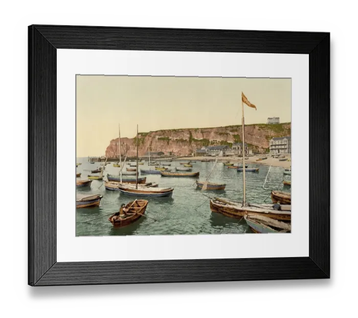Framed Print : Southern tip of Helgoland, Schleswig-Holstein, Germany, Historic, digitally restored reproduction of a photochromic print from the 1890s Framed Print : Southern tip of Helgoland, Schleswig-Holstein, Germany, Historic, digitally restored reproduction of a photochromic print from the 1890s