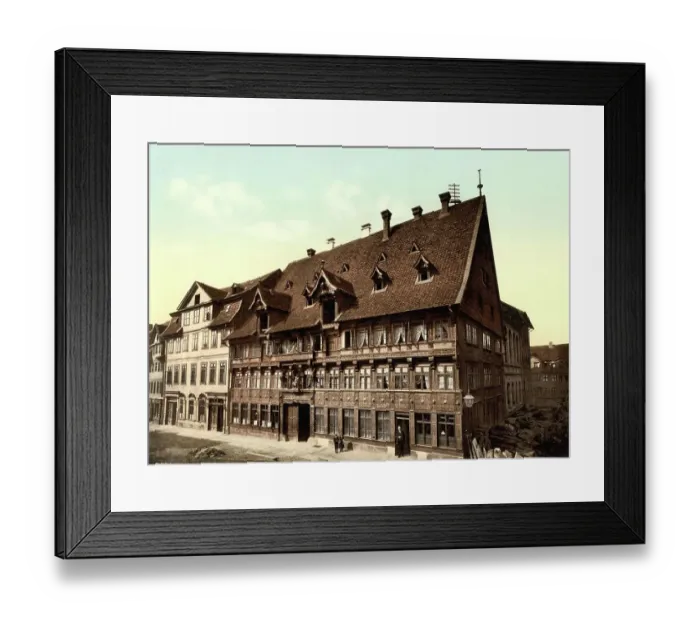 Framed Print : The princely brewery in Braunschweig, Lower Saxony, Germany, Historic, digitally restored reproduction of a photochrome print from the 1890s Framed Print : The princely brewery in Braunschweig, Lower Saxony, Germany, Historic, digitally restored reproduction of a photochrome print from the 1890s