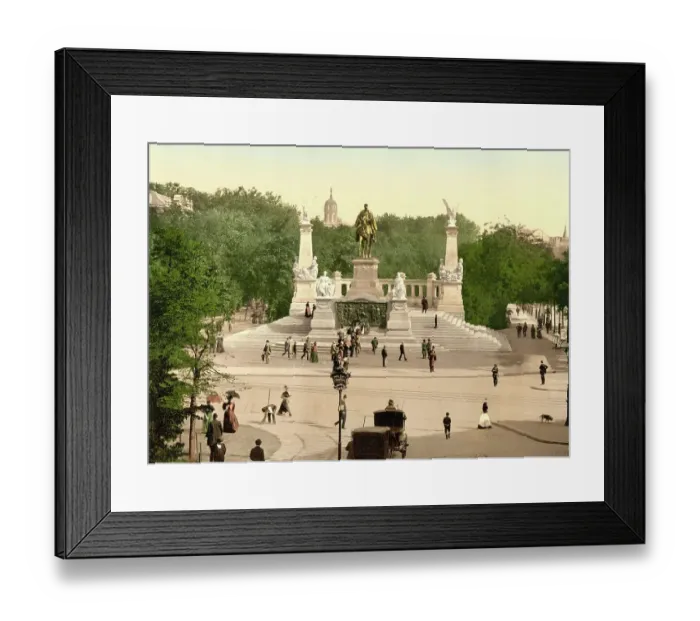 Framed Print : The Kaiser Wilhelm Monument in Breslau, Silesia, formerly Germany, now Wroclaw in Poland, Germany, Historic, digitally restored reproduction of a photochrome print from the 1890s Framed Print : The Kaiser Wilhelm Monument in Breslau, Silesia, formerly Germany, now Wroclaw in Poland, Germany, Historic, digitally restored reproduction of a photochrome print from the 1890s