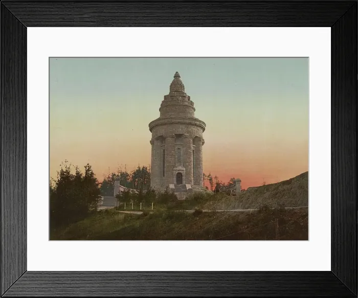 Framed Print : Burschenschaftsdenkmal in Eisenach in Thuringia, Germany, Historic, digitally restored reproduction of a photochromic print from the 1890s Framed Print : Burschenschaftsdenkmal in Eisenach in Thuringia, Germany, Historic, digitally restored reproduction of a photochromic print from the 1890s