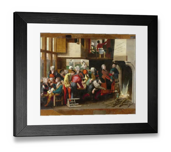 Framed Print : Scene in a brothel in Flanders around 1530, Belgium, Historic, digitally restored reproduction from an 18th or 19th century original Framed Print : Scene in a brothel in Flanders around 1530, Belgium, Historic, digitally restored reproduction from an 18th or 19th century original