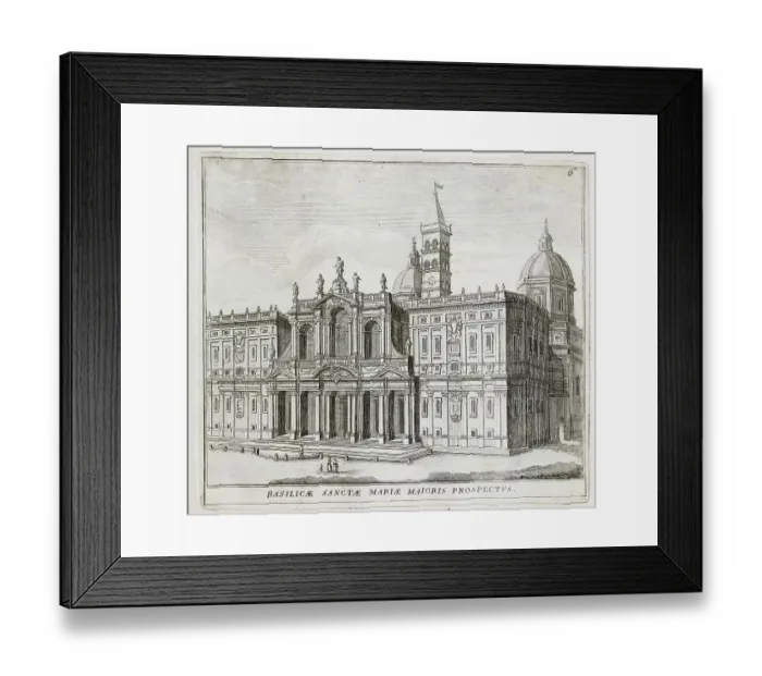 Framed Print : Santa Maria Maggiore, also Santa Maria della Neve, Our Lady of the Snows, Santa Maria ad praesepe, St. Mary at the Crib or Basilica Liberii is one of the four papal basilicas of Rome, historic Rome, Italy Framed Print : Santa Maria Maggiore, also Santa Maria della Neve, Our Lady of the Snows, Santa Maria ad praesepe, St. Mary at the Crib or Basilica Liberii is one of the four papal basilicas of Rome, historic Rome, Italy