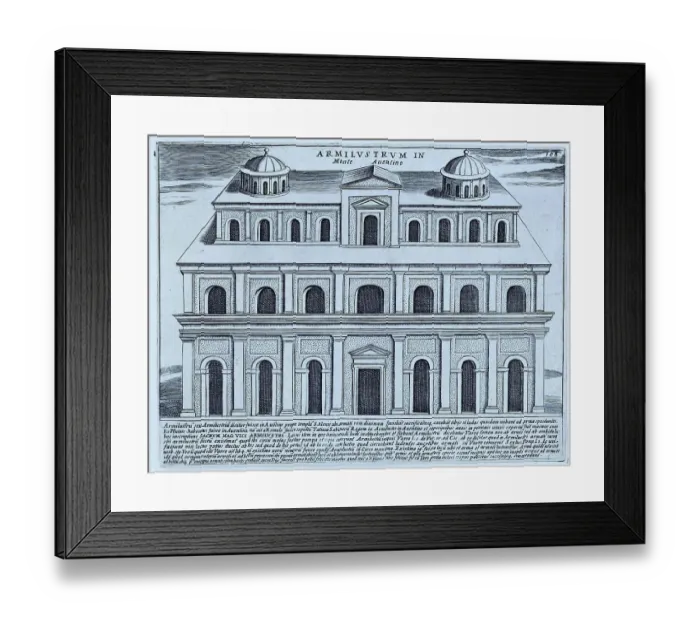 Framed Print : The Armilustrium on the Aventine Hill, historical Rome, Italy, digital reproduction of an original 17th century painting, original date not known Framed Print : The Armilustrium on the Aventine Hill, historical Rome, Italy, digital reproduction of an original 17th century painting, original date not known