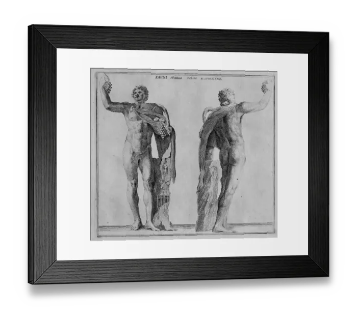 Framed Print : The Roman god Faun, Faunus, a forest spirit, a hybrid creature of Roman mythology, marble statue from ancient Rome, Italy, digital reproduction of an 18th century original, original date unknown Framed Print : The Roman god Faun, Faunus, a forest spirit, a hybrid creature of Roman mythology, marble statue from ancient Rome, Italy, digital reproduction of an 18th century original, original date unknown