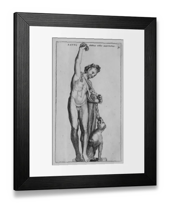 Framed Print : The Roman god Faun, Faunus, a forest spirit, a hybrid creature of Roman mythology, marble statue from ancient Rome, Italy, digital reproduction of an 18th century original, original date unknown Framed Print : The Roman god Faun, Faunus, a forest spirit, a hybrid creature of Roman mythology, marble statue from ancient Rome, Italy, digital reproduction of an 18th century original, original date unknown