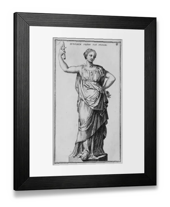 Framed Print : The Roman goddess Juno, marble statue from ancient Rome, Italy, digital reproduction of an 18th century original, original date unknown Framed Print : The Roman goddess Juno, marble statue from ancient Rome, Italy, digital reproduction of an 18th century original, original date unknown