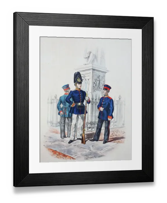 Framed Print : Prussian Army, Prussian Guard, Cadet Corps, Cadet of the Kulm Corps, Cadet of the Berlin Corps, Cadet of the Potsdam Corps, Army Uniform, Military, Prussia, Germany, digitally restored reproduction of a 19th century original Framed Print : Prussian Army, Prussian Guard, Cadet Corps, Cadet of the Kulm Corps, Cadet of the Berlin Corps, Cadet of the Potsdam Corps, Army Uniform, Military, Prussia, Germany, digitally restored reproduction of a 19th century original