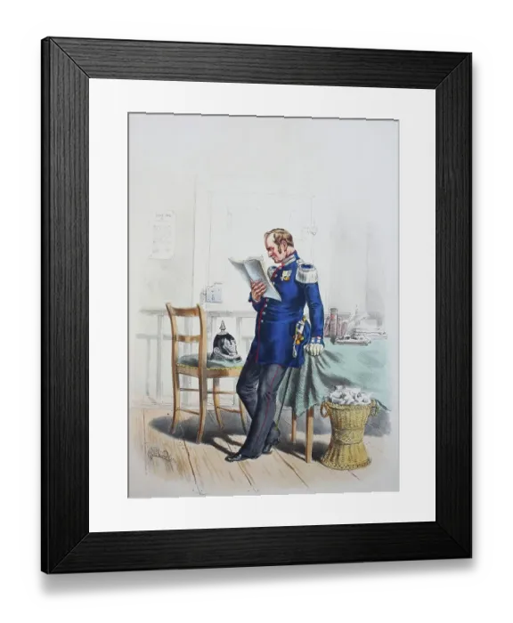 Framed Print : Prussian Army, Prussian Guard, Auditoriat, Corps Auditeur, Army Uniform, Military, Prussia, Germany, digitally restored reproduction of a 19th century original Framed Print : Prussian Army, Prussian Guard, Auditoriat, Corps Auditeur, Army Uniform, Military, Prussia, Germany, digitally restored reproduction of a 19th century original