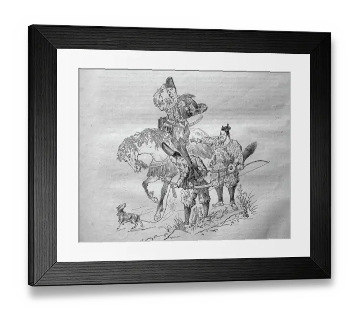 Framed Print : Japanese soldiers armed with bows and arrows on a war campaign, Middle Ages, Japan, Historical, digitally restored reproduction of an original 19th century print Framed Print : Japanese soldiers armed with bows and arrows on a war campaign, Middle Ages, Japan, Historical, digitally restored reproduction of an original 19th century print