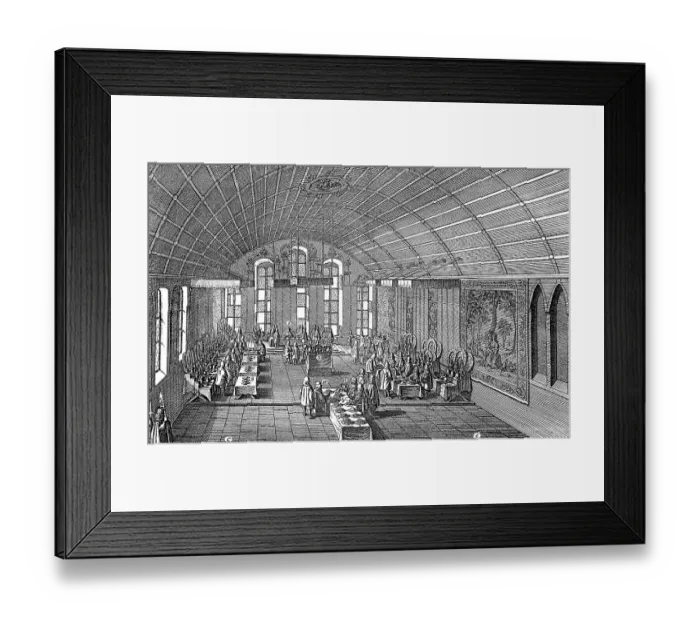 Framed Print : The Coronation Banquet of Emperor Leopold I and the Electors on the Roemer in Frankfurt, 1 August 1685, Germany, Historical, digitally restored reproduction of a 19th century original Framed Print : The Coronation Banquet of Emperor Leopold I and the Electors on the Roemer in Frankfurt, 1 August 1685, Germany, Historical, digitally restored reproduction of a 19th century original