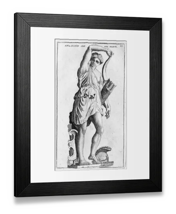 Framed Print : Statue of an Amazon, Amazons are the names given in Greek myths and legends to some peoples where woman went into battle as men, historical Rome, Italy, digital reproduction of an original from the 18th century, original date not known Framed Print : Statue of an Amazon, Amazons are the names given in Greek myths and legends to some peoples where woman went into battle as men, historical Rome, Italy, digital reproduction of an original from the 18th century, original date not known