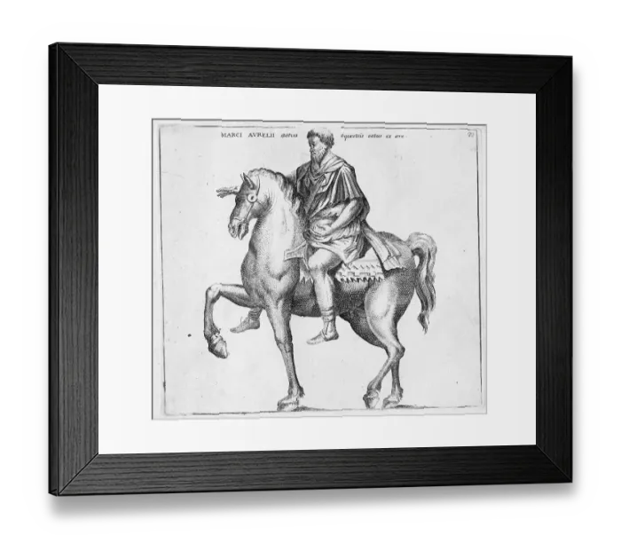 Framed Print : Marcus Aurelius, 26 April 121- 17 March 180, also Marcus Aurelius or Marcus Aurelius, was Roman Emperor from 161 to 180, historical Rome, Italy, digital reproduction of an 18th century original, original date unknown Framed Print : Marcus Aurelius, 26 April 121- 17 March 180, also Marcus Aurelius or Marcus Aurelius, was Roman Emperor from 161 to 180, historical Rome, Italy, digital reproduction of an 18th century original, original date unknown