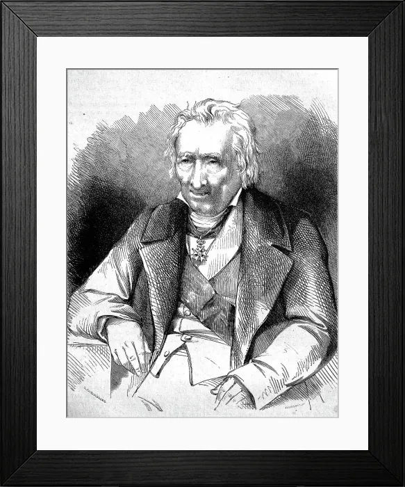 Framed Print : Jean Charles Dominique de Lacretelle, French historian and journalist, France, Historical, digital reproduction of an original 19th-century original Framed Print : Jean Charles Dominique de Lacretelle, French historian and journalist, France, Historical, digital reproduction of an original 19th-century original